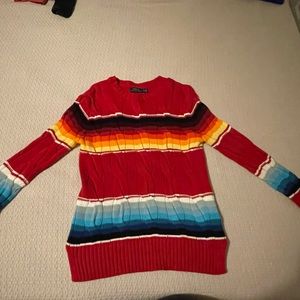 Ralph Lauren Womens Multicolor sweater-XS